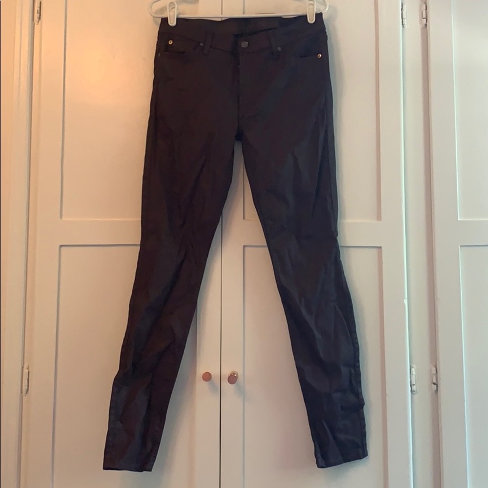 7 For All Mankind Maroon Pants